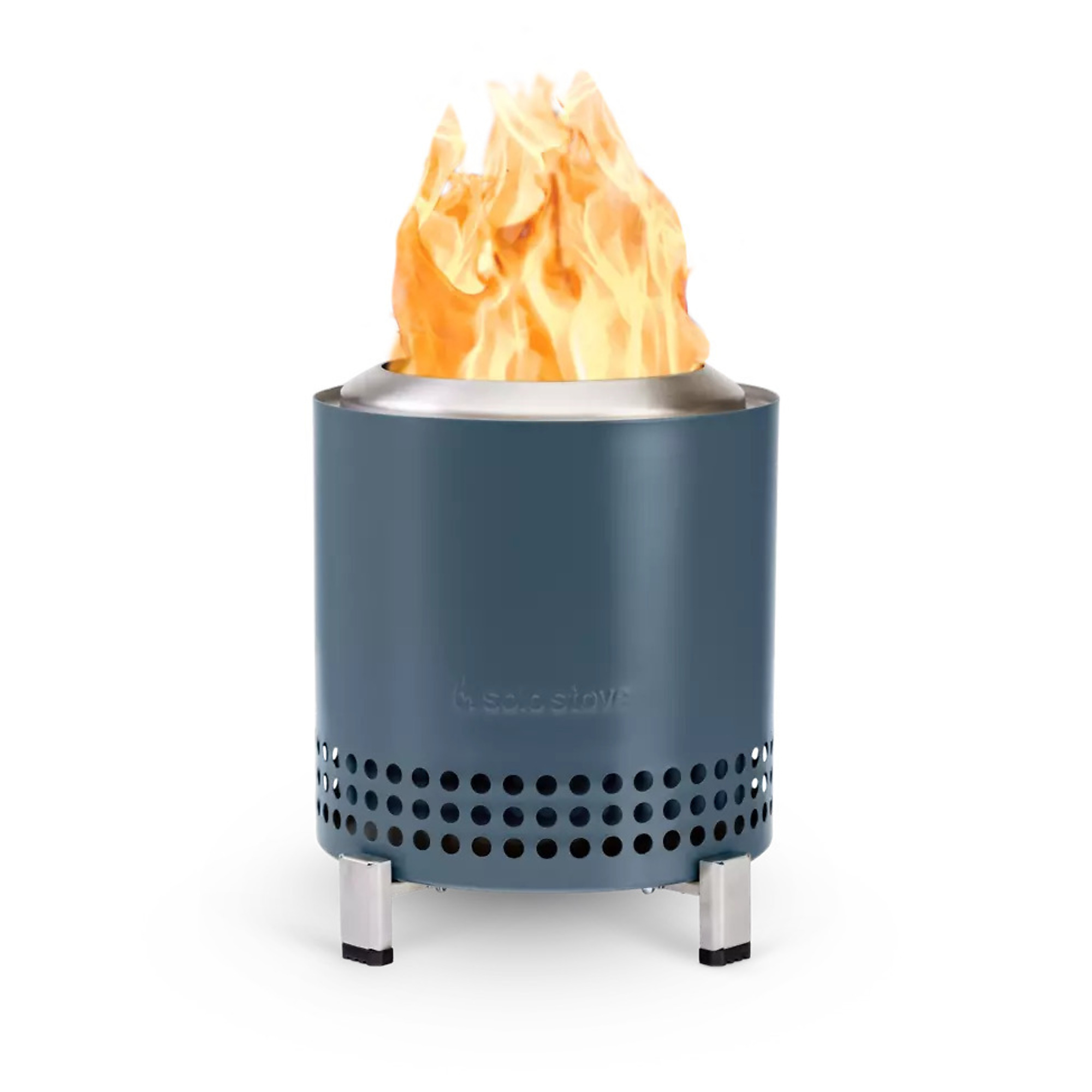 Solo Stove Tabletop Fire Pit - Stainless Steel, Dual Fuel, Smokeless, Model# SSMESA-XL-WATER